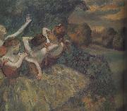 Edgar Degas Four dance oil painting reproduction